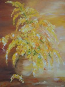 Voir le détail de cette oeuvre: Bouquet de mimosas